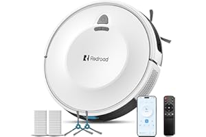 Redroad Robot Vacuums,10KPa Robotic Vacuum Cleaner with Mapping,Lidar Navigation&Obstacle Avoidance,150mins Robot Vacuum with