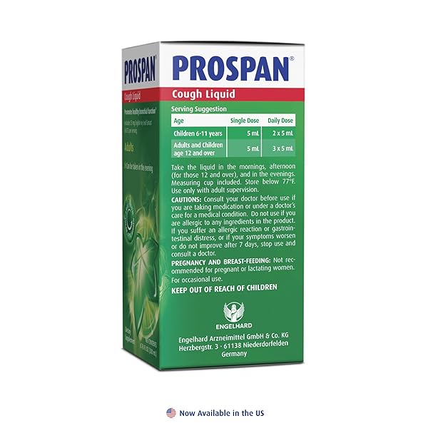 PROSPAN/ABRILAR COUGH SYRUP + MUCUS WITH PROPRIETARY ENGLISH IVY LEAF EXTRACT EA575 FOR ADULTS – SOOTHES COUGH, MUCUS RELIEF, NO ADDED SUGAR, NON-DROWSY, ALCOHOL-FREE, DRUG-FREE – 200ML