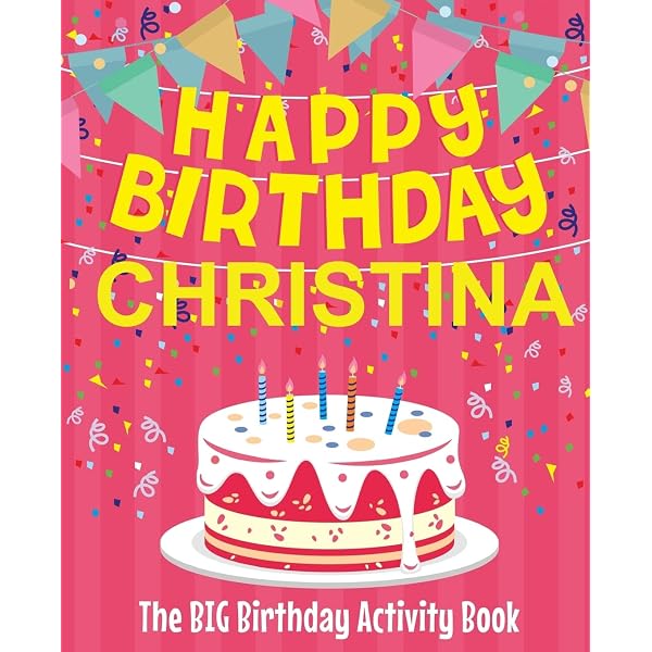 Amazon.com: Happy Birthday Alicia - The Big Birthday Activity Book