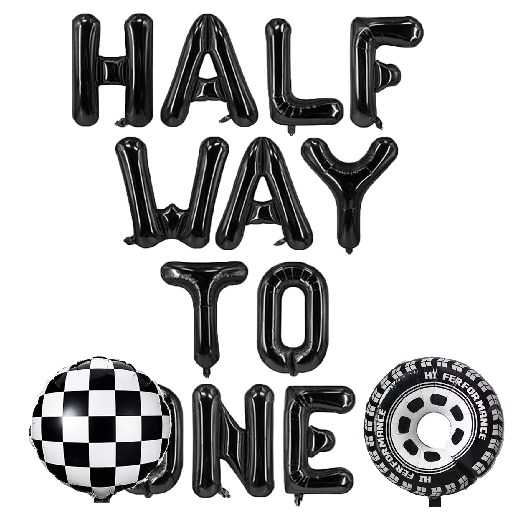 Photo 1 of 6 Months Birthday Decorations Boy,Half Birthday Decorations,1/2 Way To First Banner,race car birtthday balloons,I'm Half to One Banner1050814900
LPNPMFI9599828
