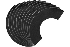 Ujonge 10 PCS Activated Carbon Filters Replacement Compatible with Litter-Robot 4, Cat Litter Box Charcoal Filter To Absorb O