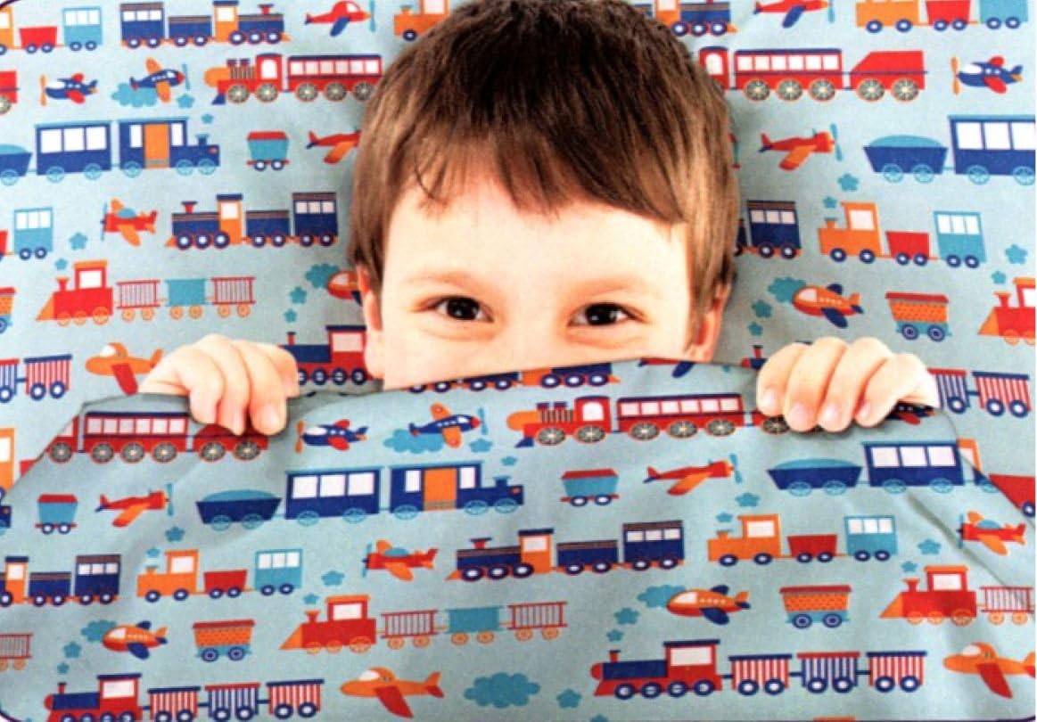 Twin/Simple Sheets Set Kids - Microfiber Sheet Set Trains And Planes Theme