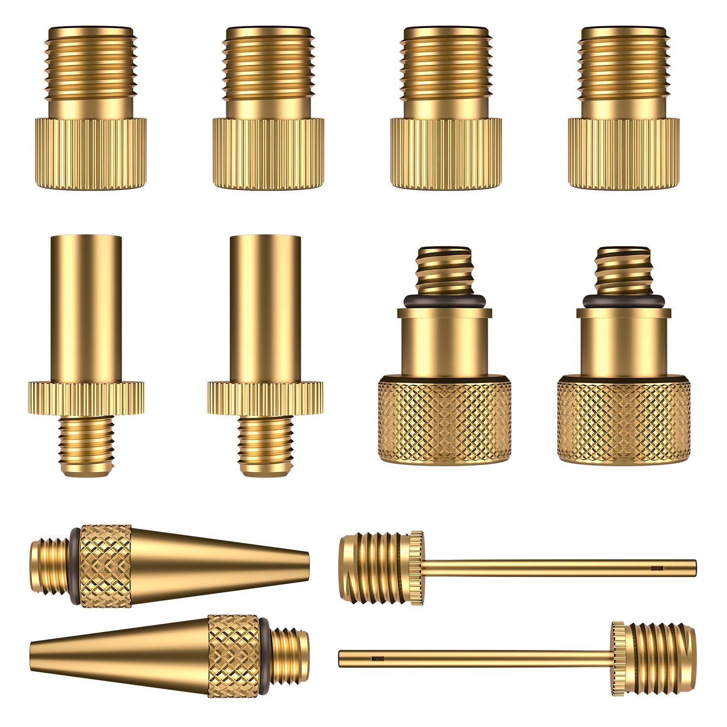 Henmi Bicycle Valve Adapter Bicycle Pump Adapter Set SV DV DV For