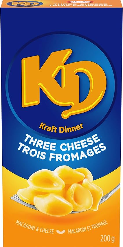 Kraft Dinner Three Cheese Macaroni Cheese 200g Amazon Ca Grocery