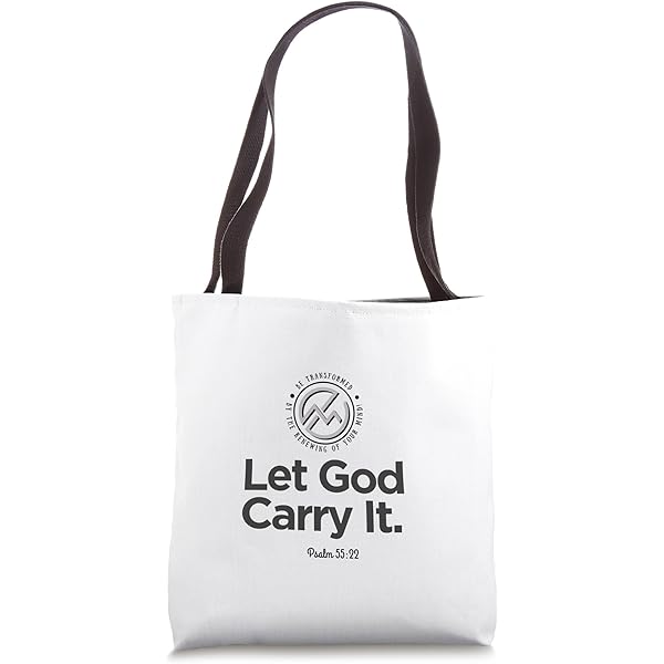 Amazon.com: Let God Carry It Tote Bag : Clothing, Shoes