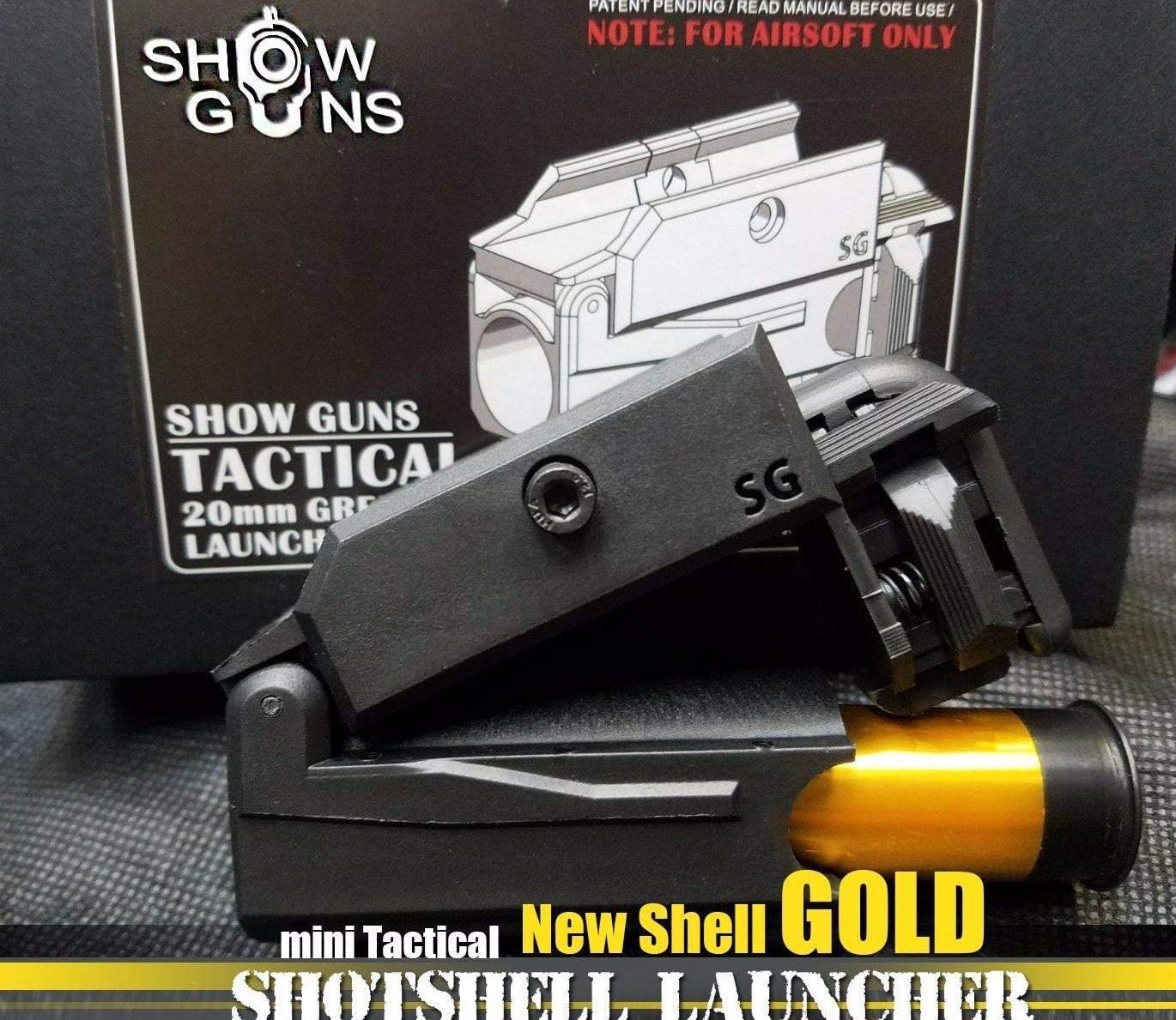 AirSoft Rail Attachment Tactical 12G Shotshell 6mm BB Grenade Launcher SHOWGUNS, Pistols