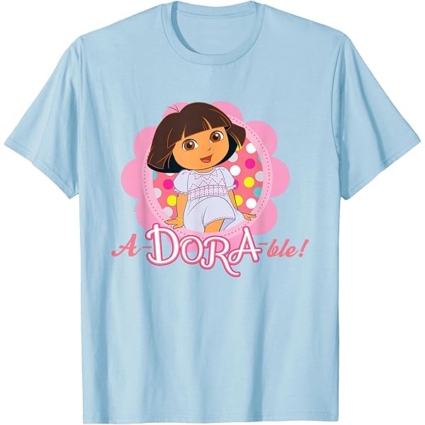 Amazon.com: Dora the Explorer Explore with Me! Textured Design T