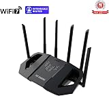 ASUS TUF Gaming BE6500 WiFi 7 Router Dual Band 6500 Mbps 4K-QAM MLO view 8