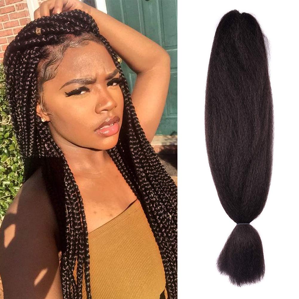 Amazon Com Fashion Lady Jumbo Braiding Hair Crochet Braids Black