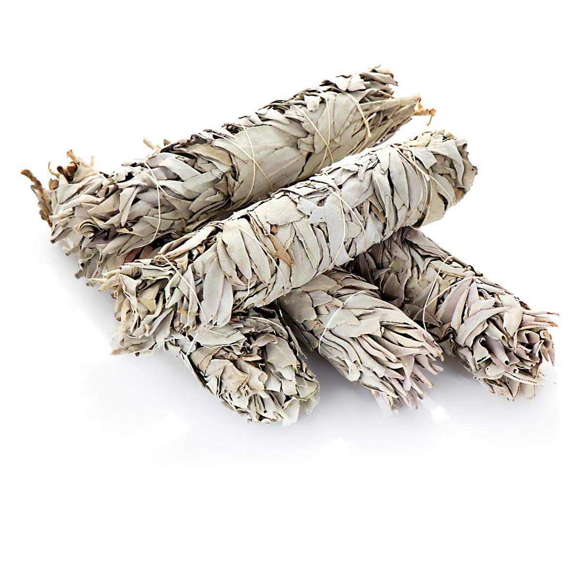 NKlaus 5x XXL White Sage Smudge Stick 24cm 9,5? Salvia apaina 80g 6723