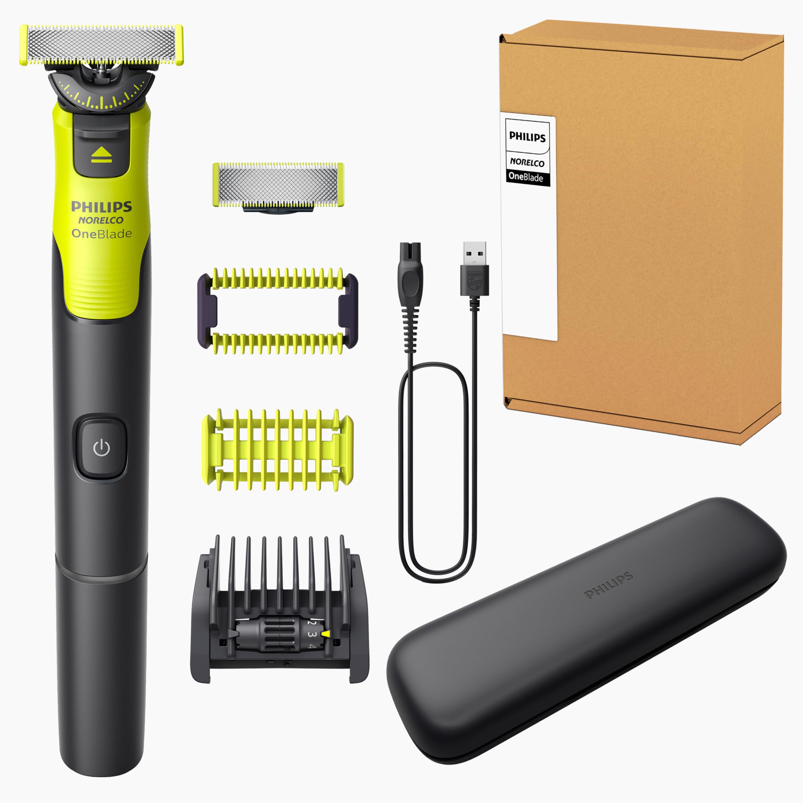 Philips Norelco OneBlade 360 With Connectivity Hybrid Face Body 