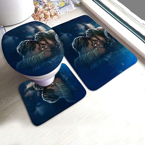Amazon タイタニック 1 売れ行きがよい トイレマット バスルーム3点セット 速乾 吸水 スリーピースバスルームセット バスマット 耐久良い 四季通用 お風呂マット滑り止め 玄関マット 玄関マット オンライン通販
