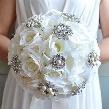 Yamyannie Nuptiale Cheveux Clip Accessoires Cocktail Strass