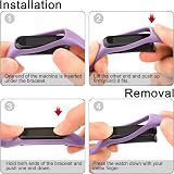 AMCC 3 Pack Straps for Samsung Galaxy Fit 2 Women Men Soft Silicone Sport view 5