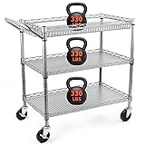 BolDuck Heavy Duty Utility Cart, 990Lbs Capacity 3