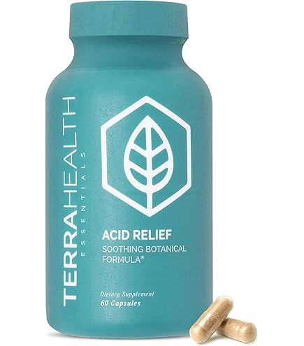 Amazon.com : Terra Health Essentials Reflux Inhibitor - Daily Digestive  Support Supplement for Efficient Digestion, Nutrient Absorption & Acid  Balance - Betaine HCl with Pepsin - 30-Day Supply, 90 Capsules : Health &  Household