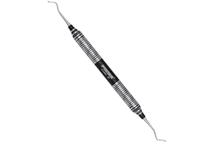 Pomee USA 711-204 OC Onyx Collection Scaler #204S, 9.5mm Ultra-Light Hollow Handle, BÖHLER N664 Alloy, Black Titanium Nitride (TiN) Coated, Corrosion-Resistant & Autoclavable