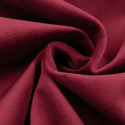 Bezugsstoff Polsterstoff Samtstoff Samt dunkelrot