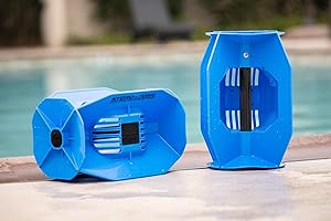 AQUASTRENGTH Hydro Tone - HYDRO-BELL Pool Weights for Water Exercise Pair | Water Weights | Functional Strength Training with Pool Weight | Aquatic Exercise Equipment | Quick Start Guide