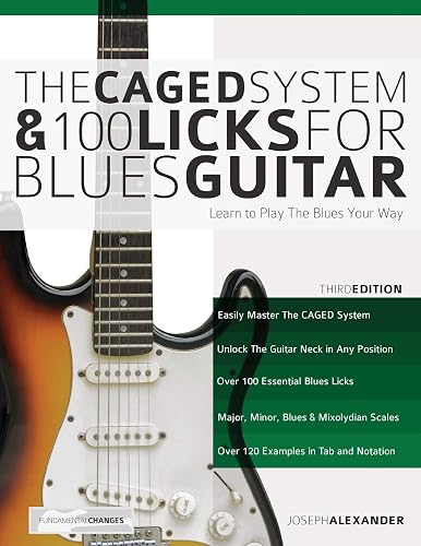 Download The CAGED System and 100 Licks for Blues Guitar: Learn To Play The Blues Your Way PDF