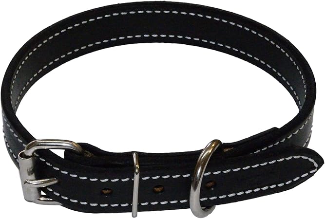 leather dog collars amazon