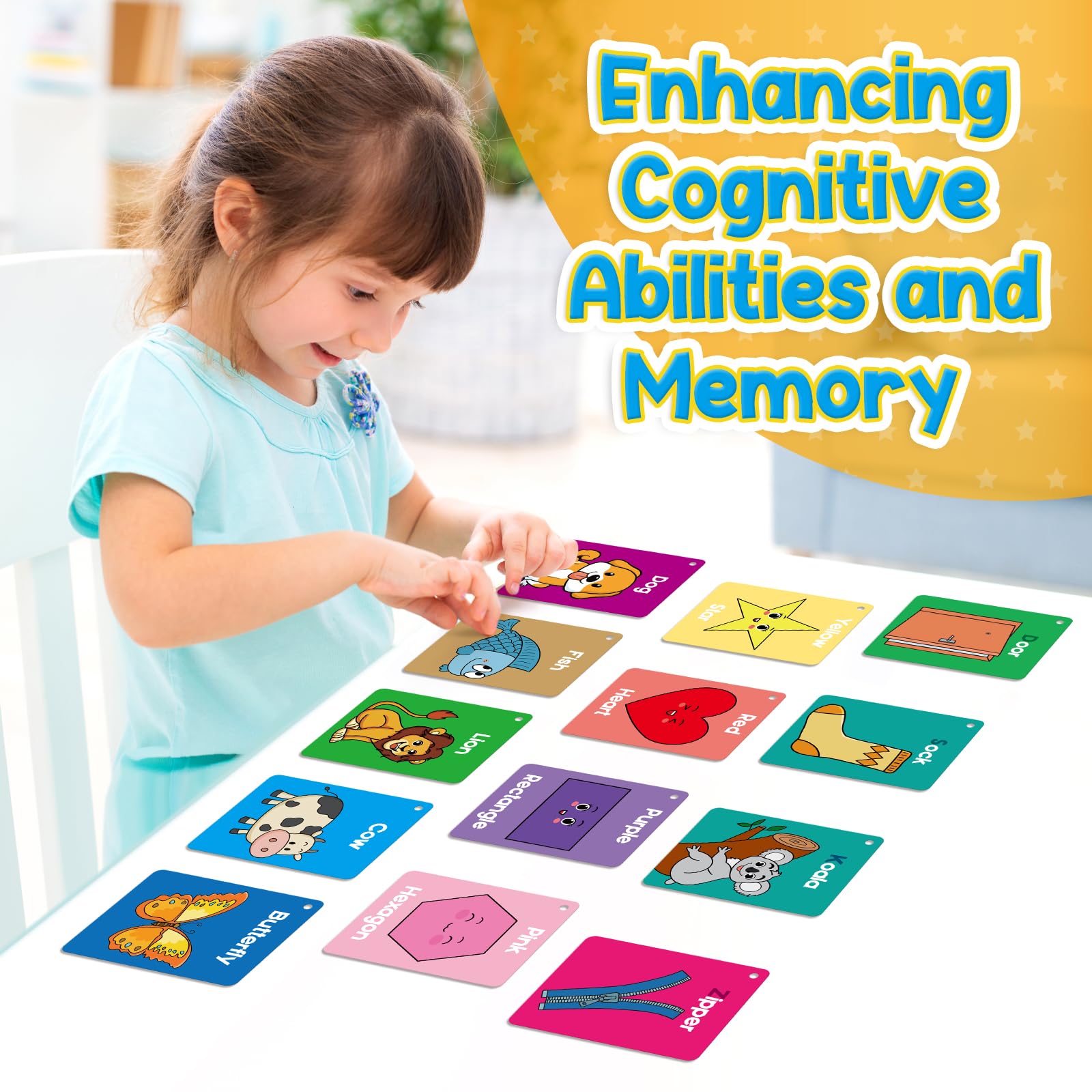 Mua Toddler Flash Cards Baby Cognitive Flashcards for Kids, Learning ...