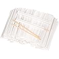 KAIXUAN WOOD Coffee Stirrers 500pcs Individually Wrapped Coffee Stirrers Wood - 7 Inch Disposable Wooden Stir Sticks for Coffee, Cocktail and Hot Drinks