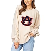 chicka-d NCAA womens Corded Crew Sweatshirt
