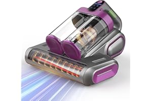XIAOLANG Bed Mattress Vacuum Cleaner Cordless 16Kpa Handheld Vacuum, Vacuum Cleaner with 253.7nm UV-C Light,HEPA Filter & Ultrasonic, Portable Vacuums for Bed Sofa Couch Crib Birthday Gifts for women men her