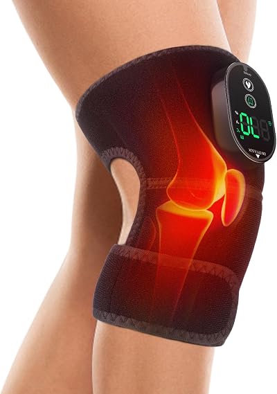 AFDEAL Heated Knee Brace Cordless 6 Levels 3 in 1 Pad with 3000mAh