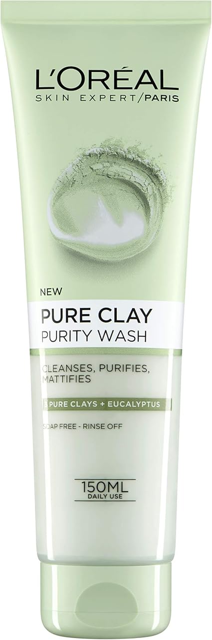 loreal clay gel wash