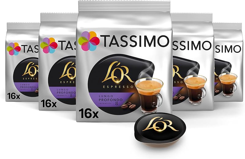 L'OR Café Lungo Profondo | 80 Cápsulas