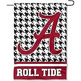 Alabama Crimson Tide Houndstooth Garden Flag