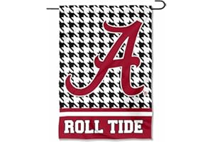 WINCRAFT Alabama Crimson Tide Houndstooth Garden Flag