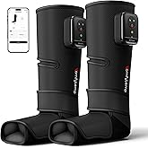 Comfytemp Cordless Air Compression Leg Massager for Circulation, FSA - HSA | Sequential Compression Boots for Foot &amp; Calf, Recovery for Varicose Veins, RLS, Ideal Gift for Men Women (Fit Calf 13"~19")