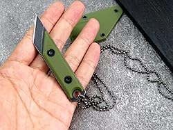 Ccanku C1146 Fixed Blade Knife,440C Blade G10