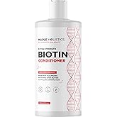 Extra Strength Biotin Conditioner for Thinning Hair - Sulfate Free Conditioner with Moisturizing and Nourishing Shea Butter and Plant Proteins for Dry Damaged Fine Weak & Dull Hair (16 Fl Oz)