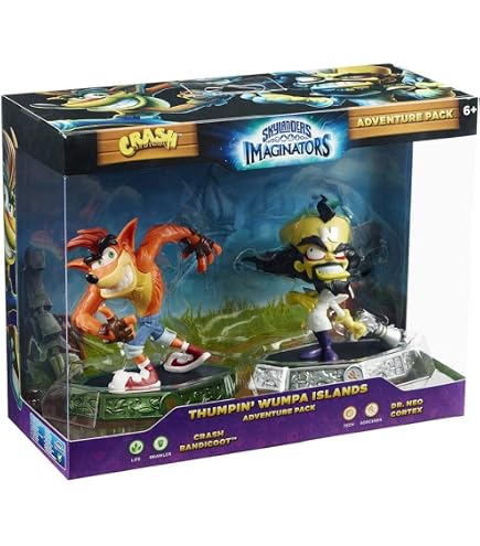 Lot 6 Figurines Skylanders Séries 1 Et 2 - Spyro's Adventure - Double Trouble Inclus
