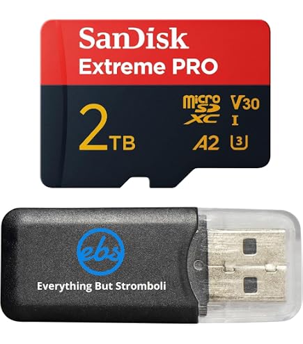 Amazon.com: SanDisk 2TB Extreme Pro MicroSDXC Card, Works with