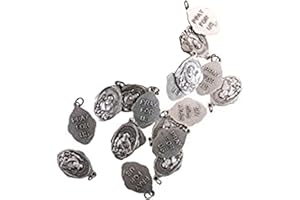 VENERARE Bulk Medal Lot of 20 Metal Saint Pendant (St. Nicholas)