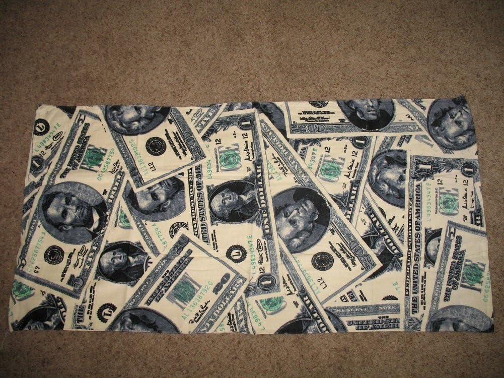 Dollar Bills Money Beach Towel 30 x 60 (Cotton Twill) Home