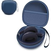 Headphone Headset Case for Folding Headphone, Dark Blue | Compatible with BERIBES/TOZO/KVIDIO/Beats/Soundcore Anker Noise Cancelling Over-Ear Headphones