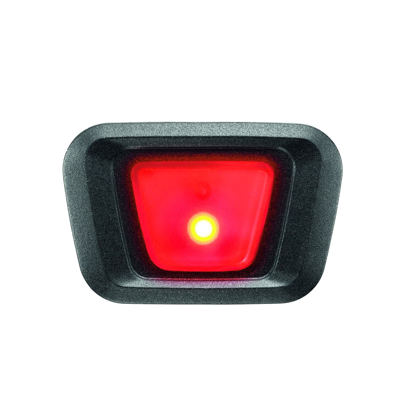 uvex Plug-in LED XB048 - Suitable for uvex Finale & uvex True - Two Different Light Modes (Continuous or Flashing) - Black-Red - One Size