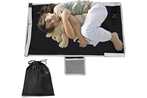 Toddler Airplane Bed, Portable Travel Bed Airplane Footrest for Kids, Foldable Airplane Bed for Toddler, Toddler Travel Airpl