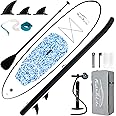FEATH-R-LITE Inflatable Ultra-Light 10'×30''/10'6''×33'' Stand Up Paddle Board for All Skill Levels with Premium SUP Paddleboard Accessories,Non-Slip Comfort Deck for Youth & Adults