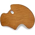 New Wave Expressionist Confidant Hand Held Wood Artist Palette | Natural Stain, Held in Right Hand, Wooden Paint Palette, Artist Palette, Painting Palette, Oil Paint Palette, Wood Paint Pallet