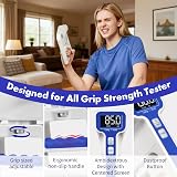 Handexer Digital Grip Strengthener 120kg 265lb Backlit LCD Strength Tester view 3