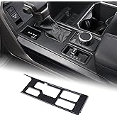 Aunginsy Central Control Gear Shift Panel Trim Cover Compatible with Toyota Tundra/Sequoia 2022-2025 Truck Gear Shifter Conso