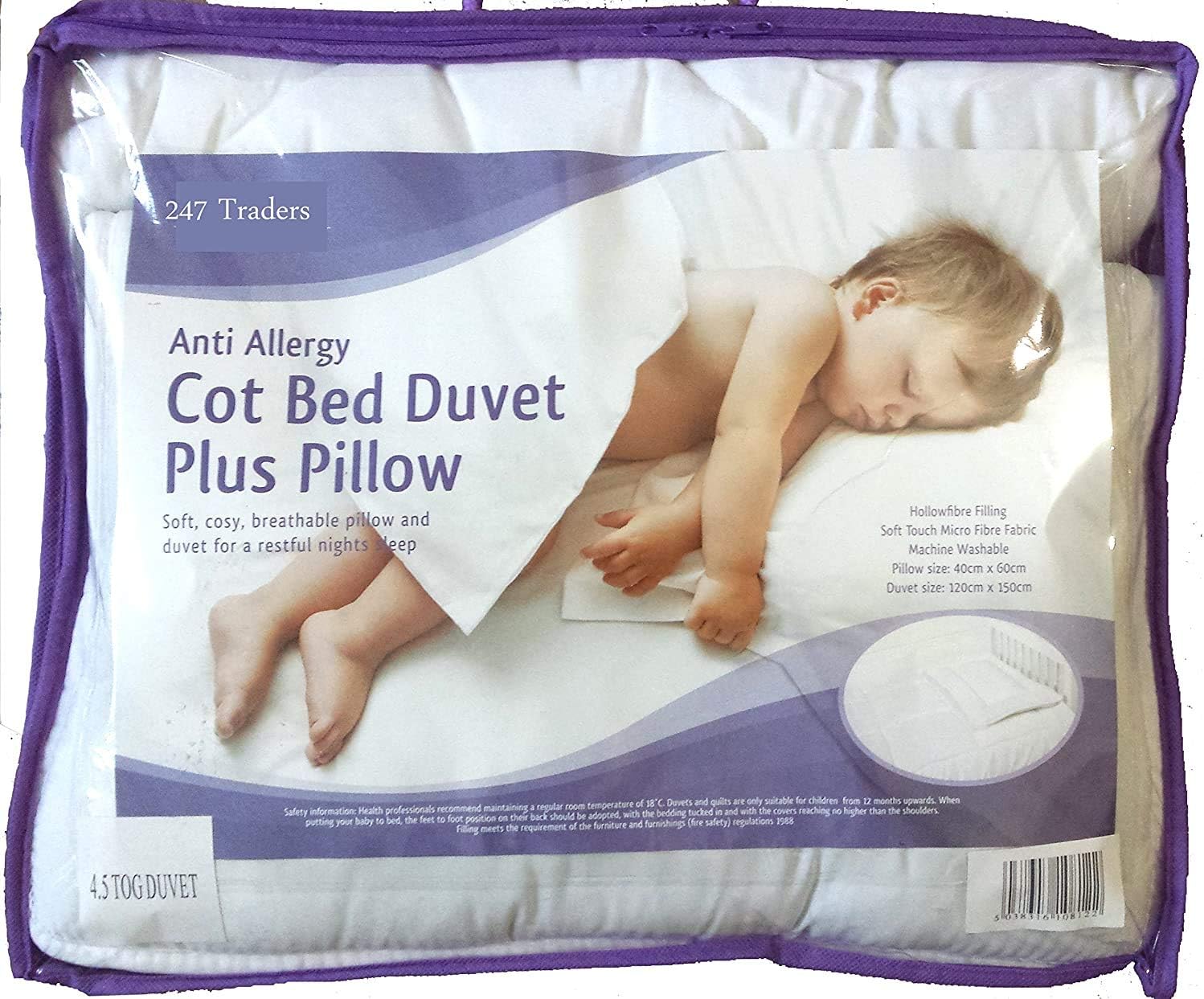 cot bed duvet 9 tog