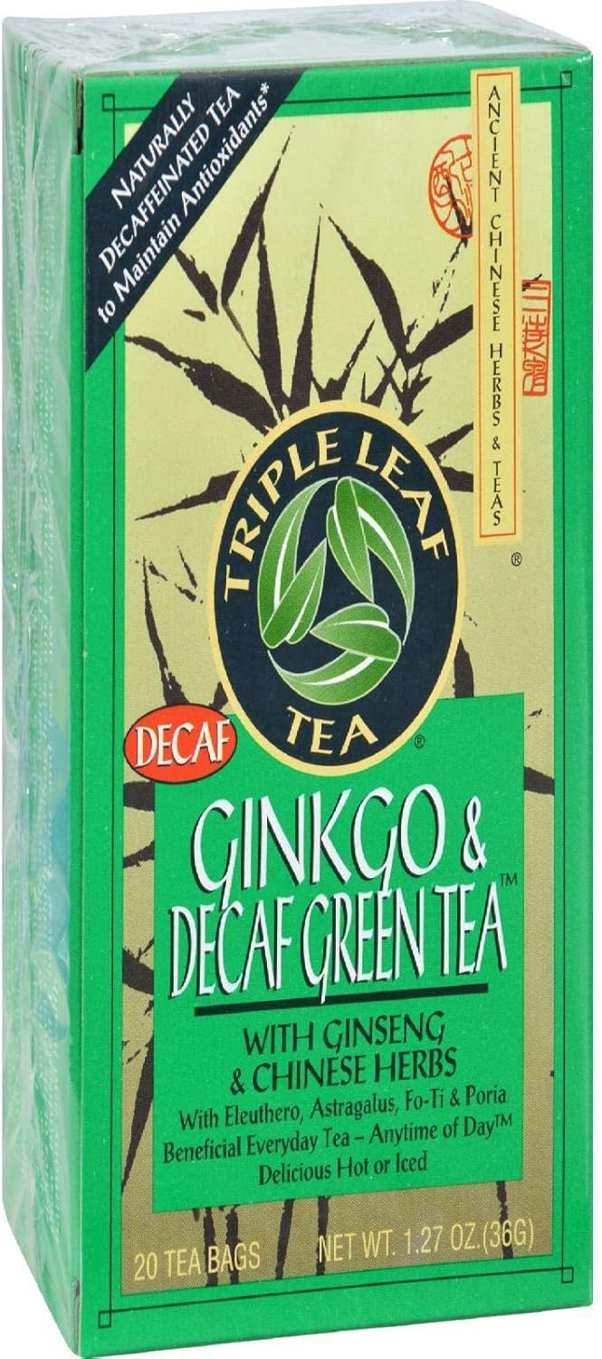 Green TeaNo Caffeine With Ginkgo & Chinese Herbs 20